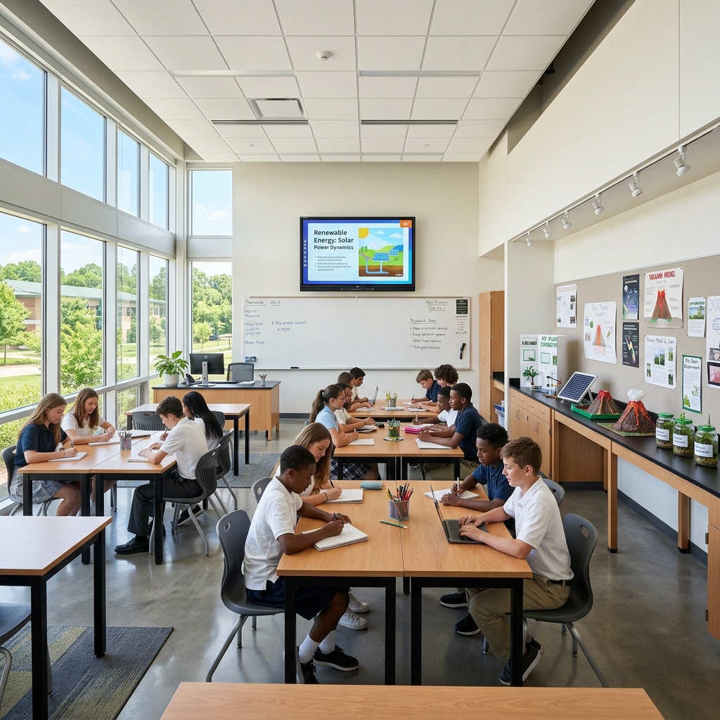 Modern Smart Classrooms
